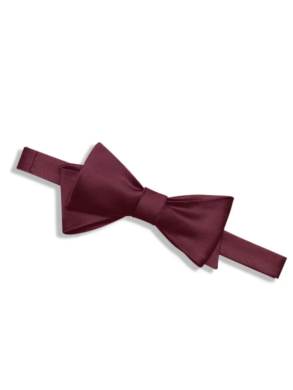 Burgundy Bow Tie